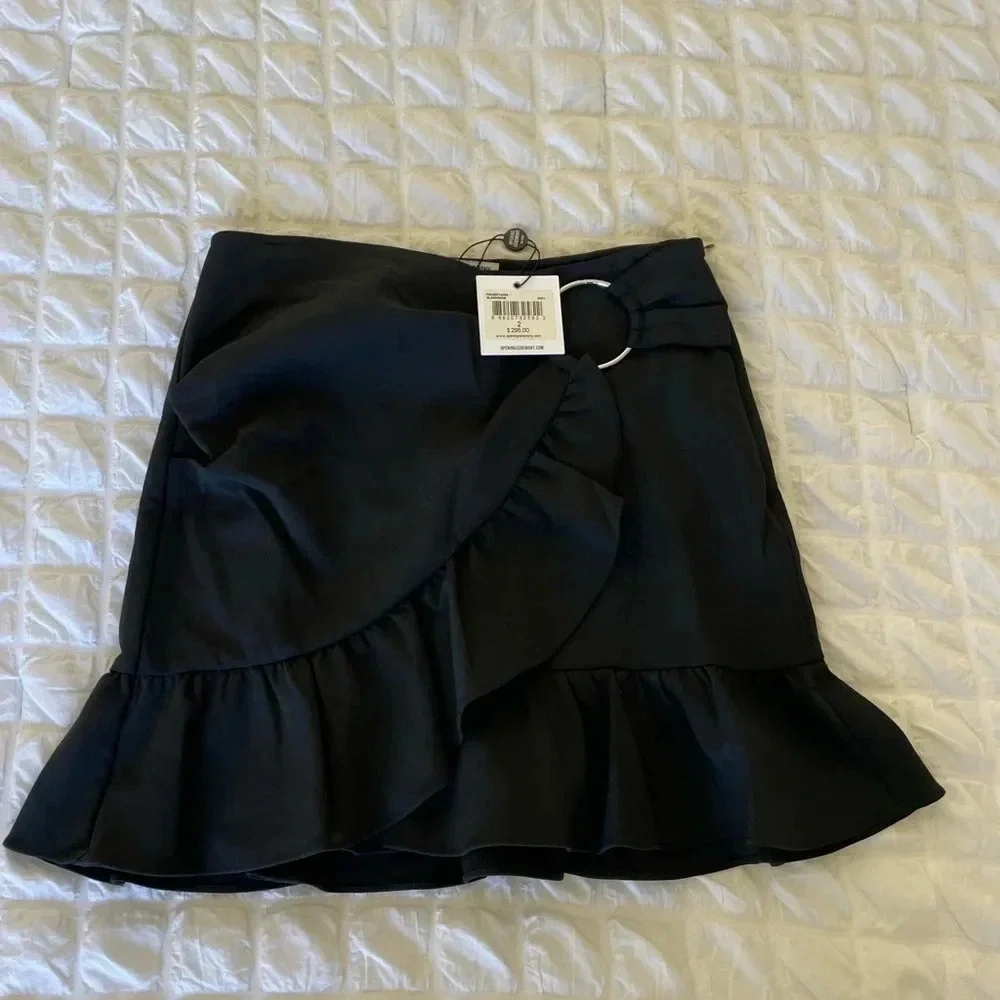 Opening ceremony William drape ruffle mini skirt